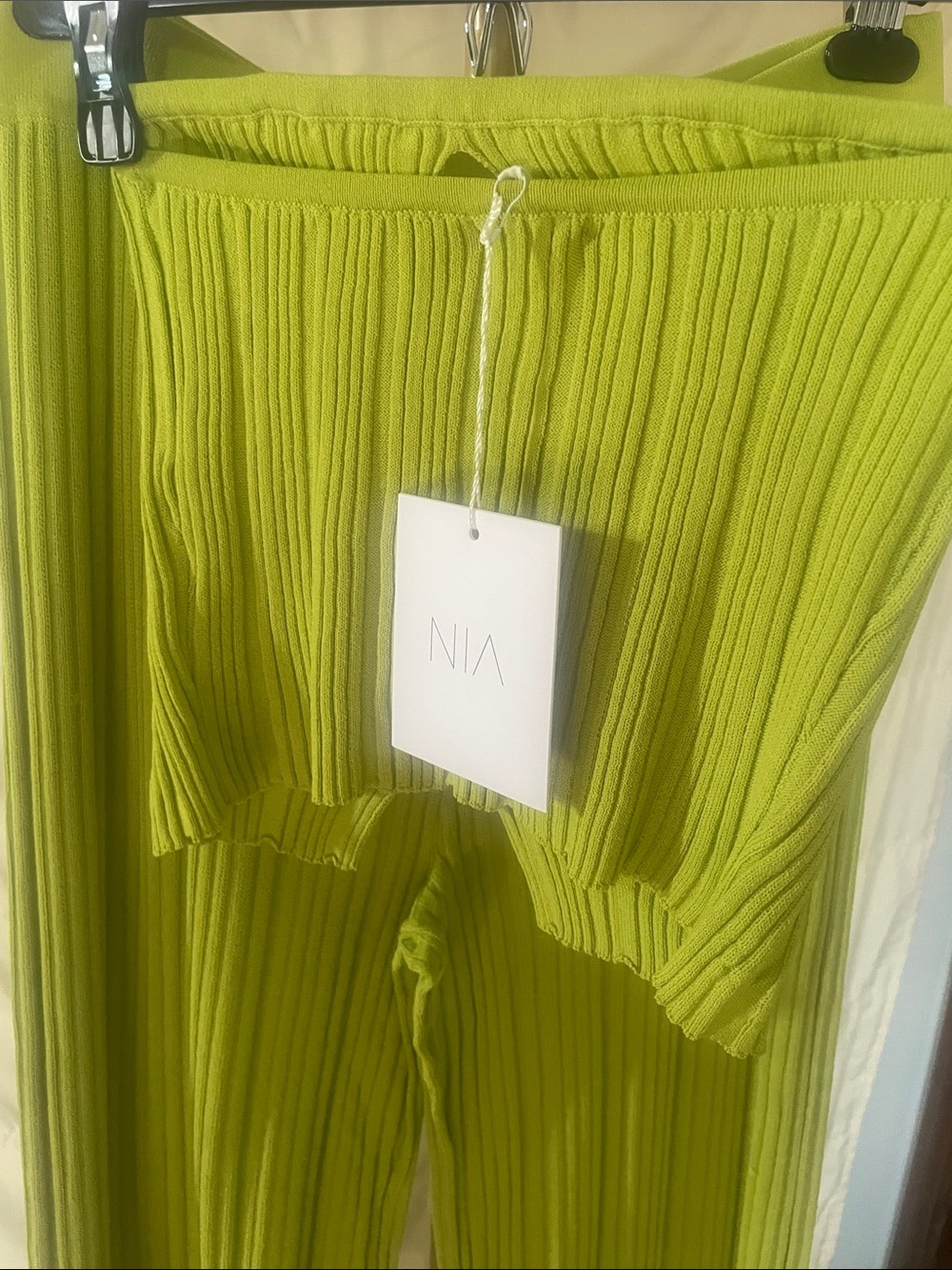 NIA Havana Knit Tube Top and Bottom - Picture 5 of 8